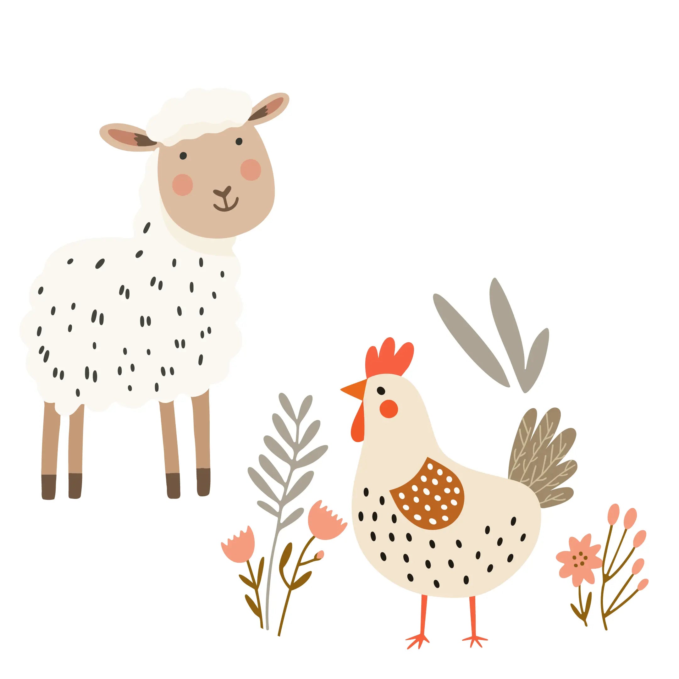 Farm Animals Set