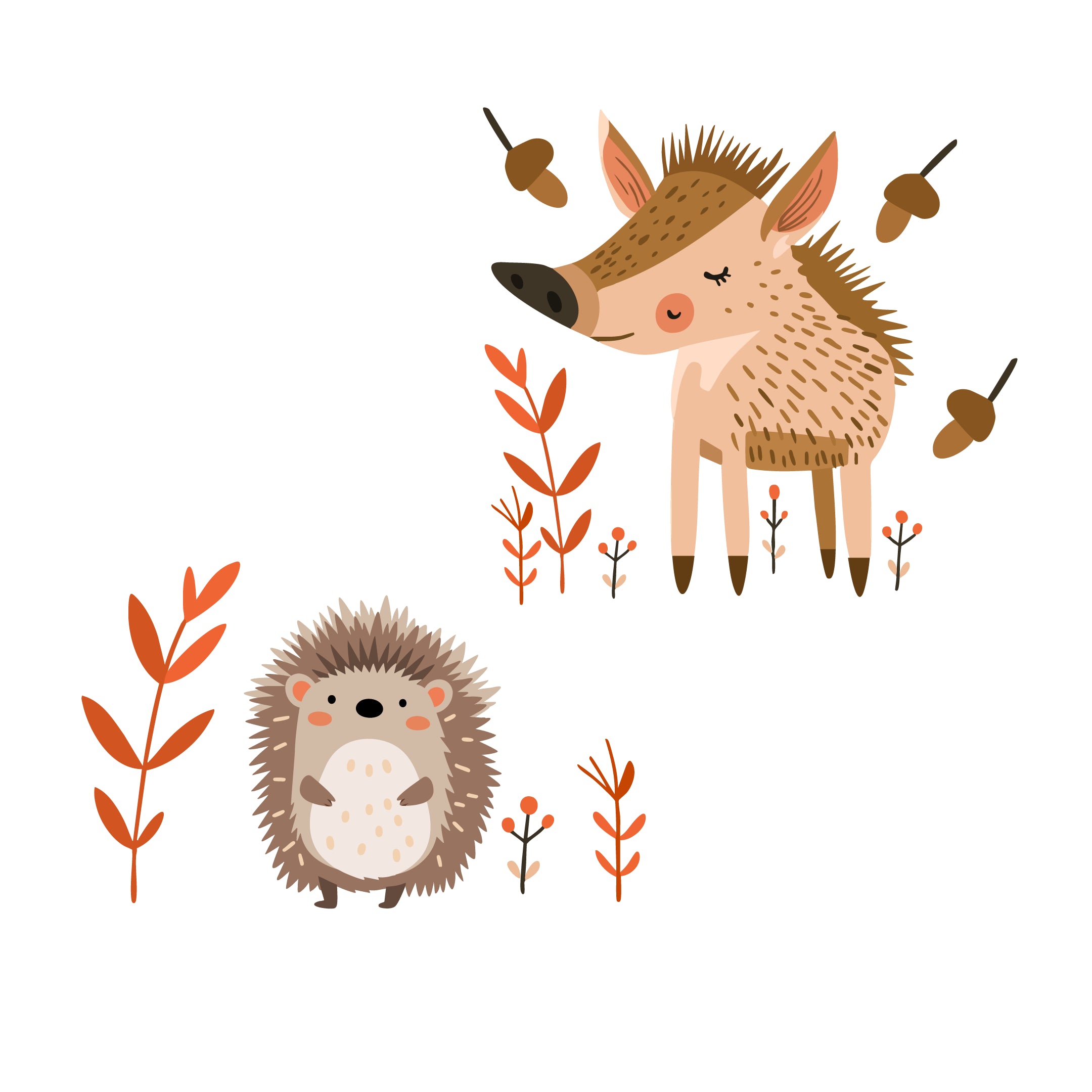 Woodland Animals Set