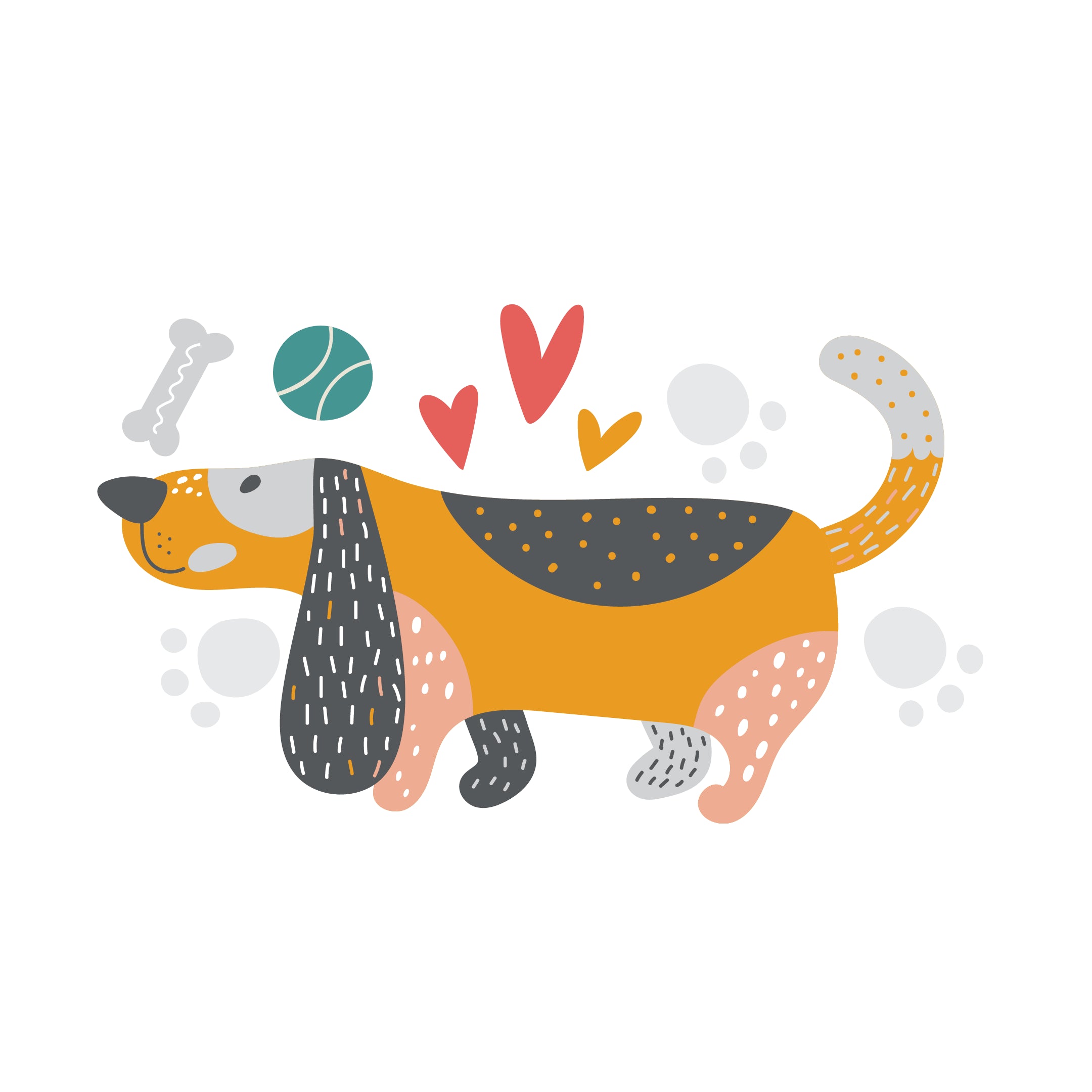 Let's Pawty Dogs Set