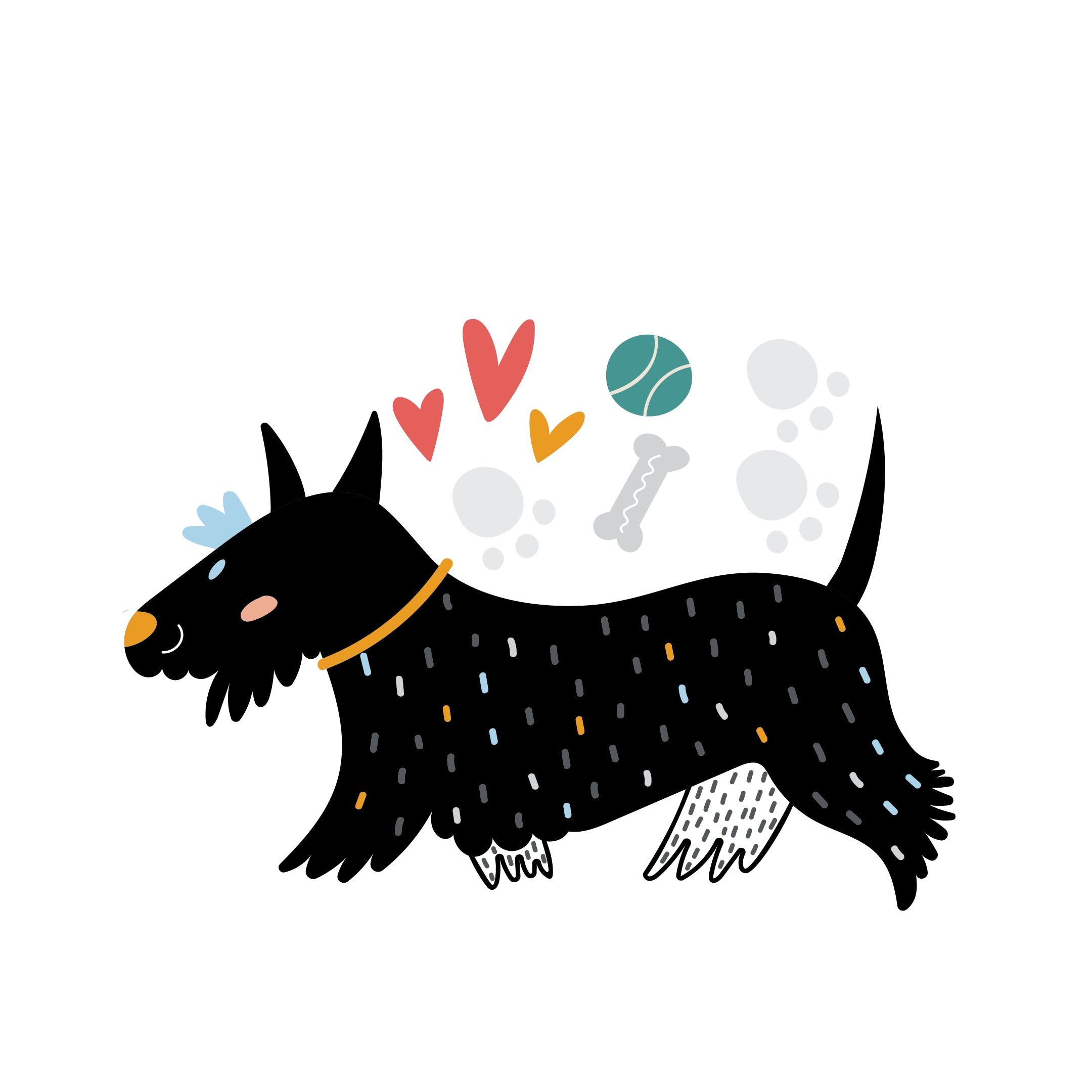 Let's Pawty Dogs Set