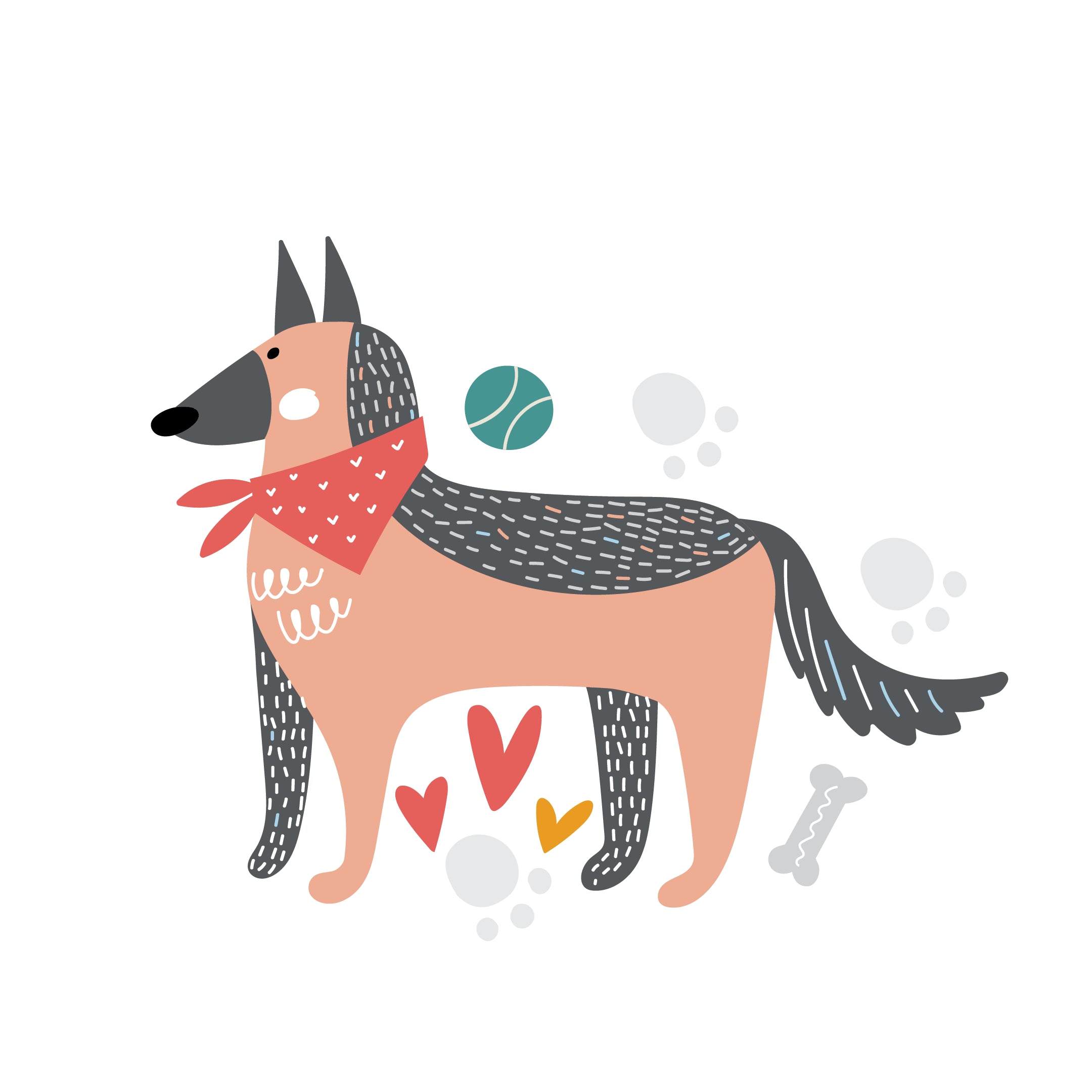 Let's Pawty Dogs Set