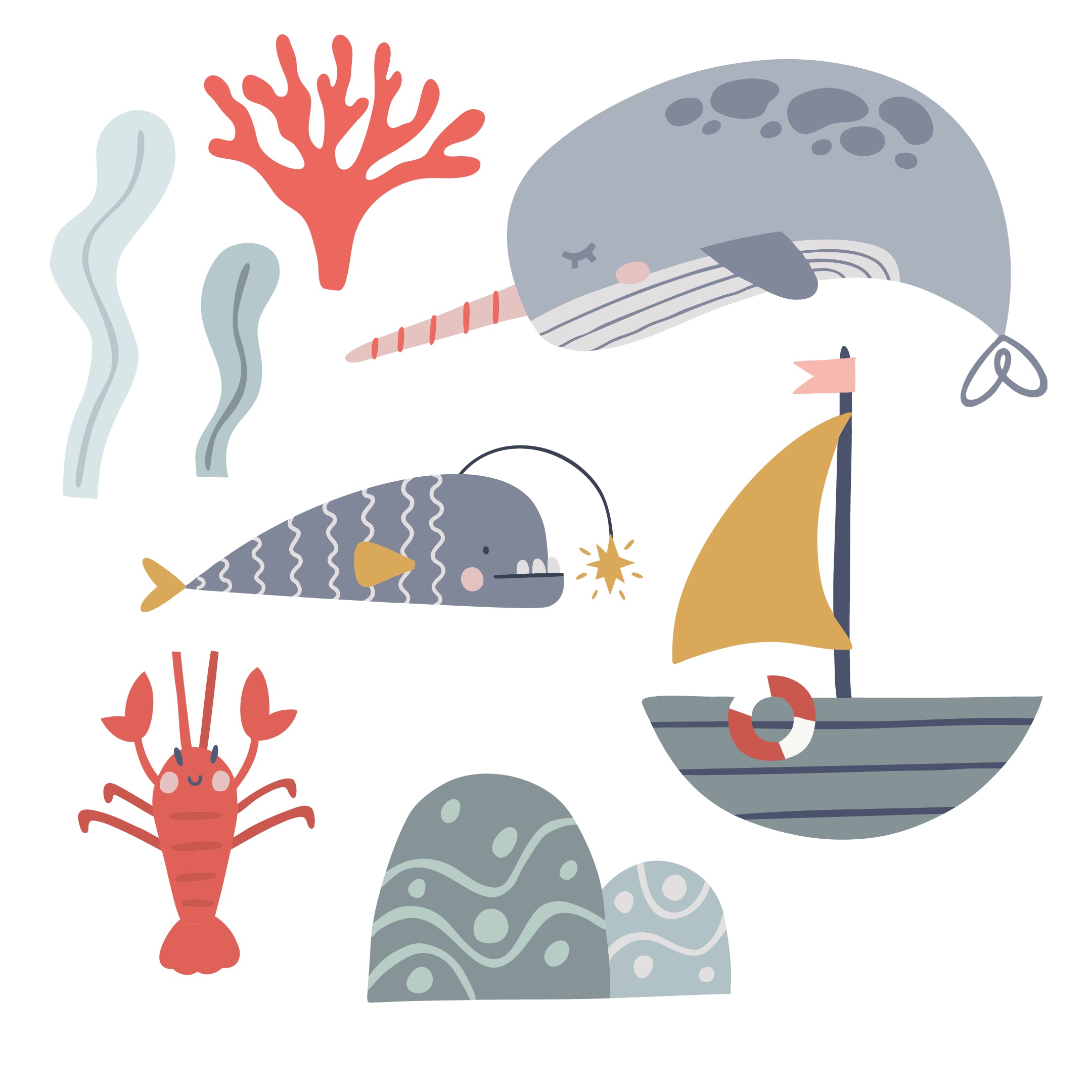 Ocean Adventure Nautical Set