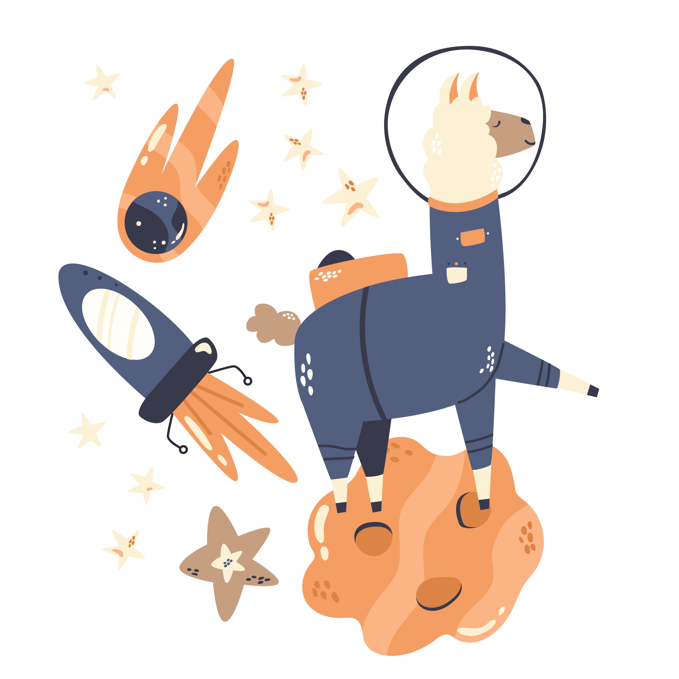 Space Animals Set