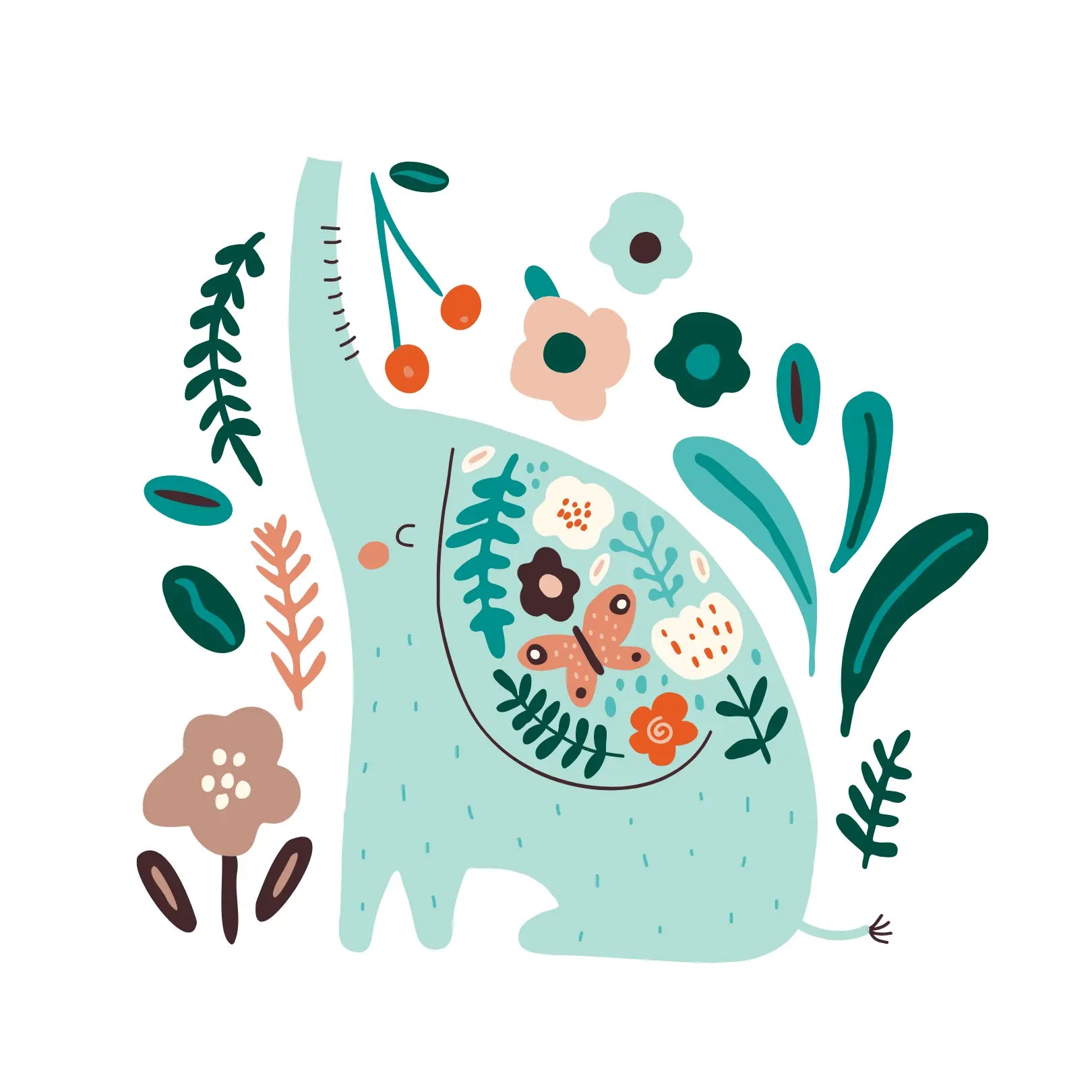 Bloomy Elephant