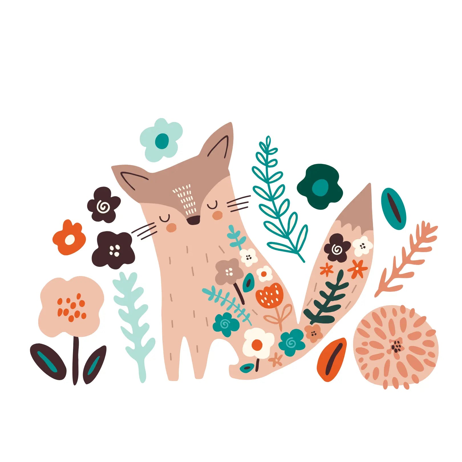 Bloomy Fox