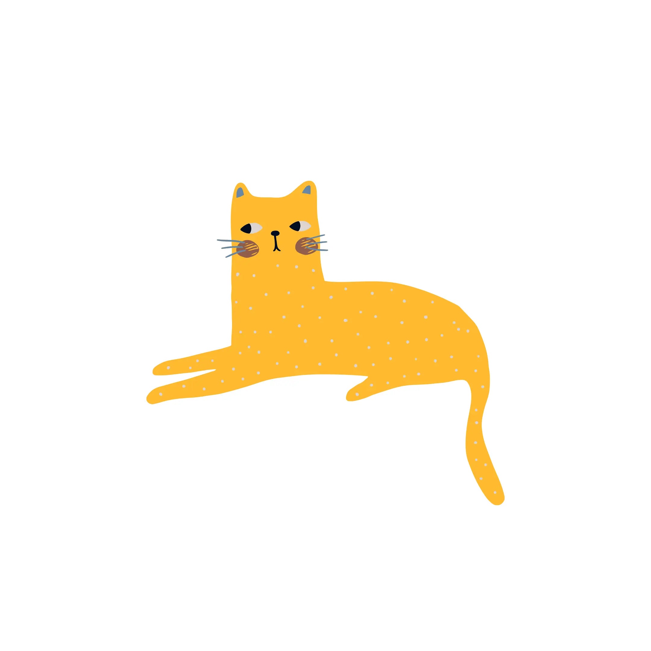 Crazy Cat Yellow Fellow
