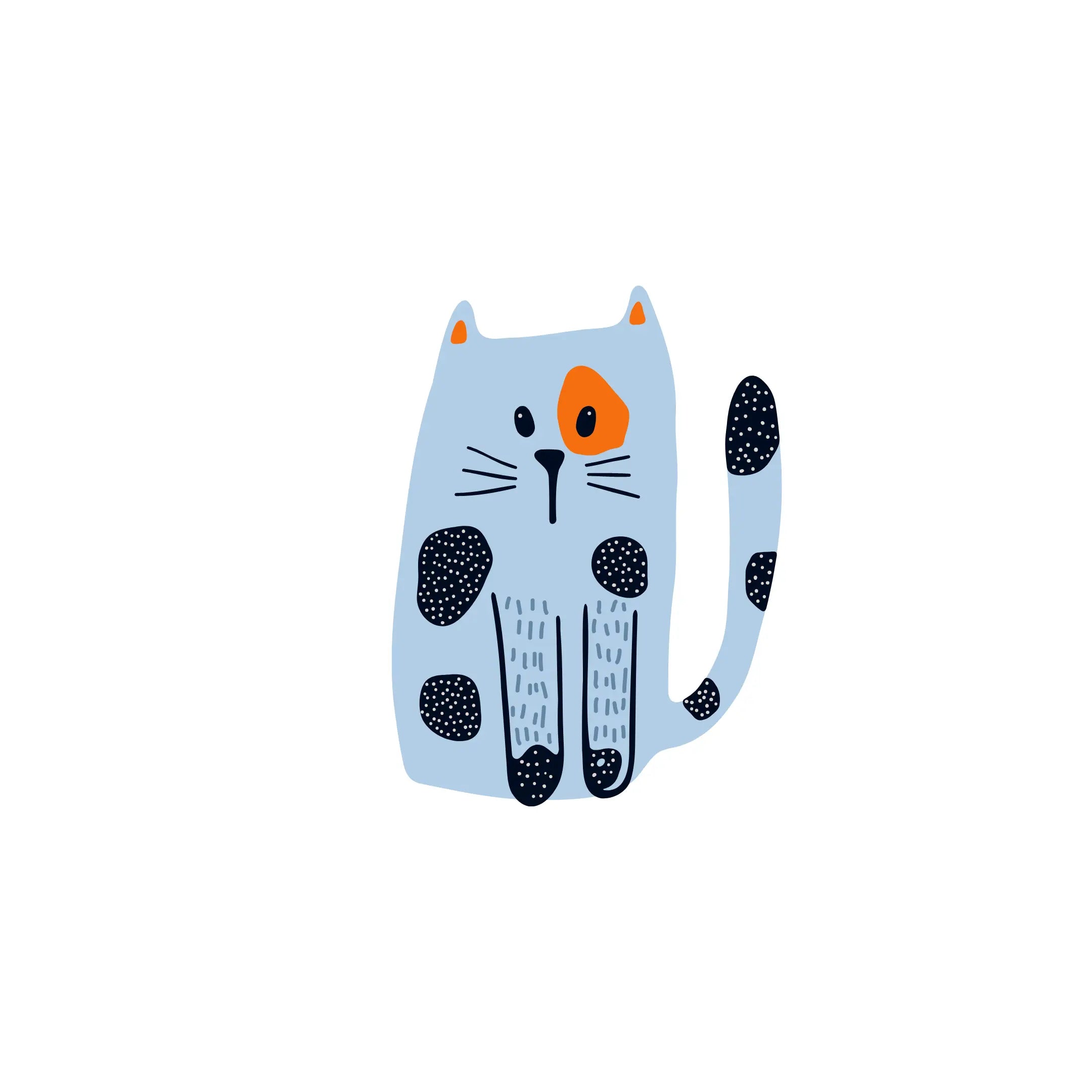 Crazy Cat Polka Dot Pat