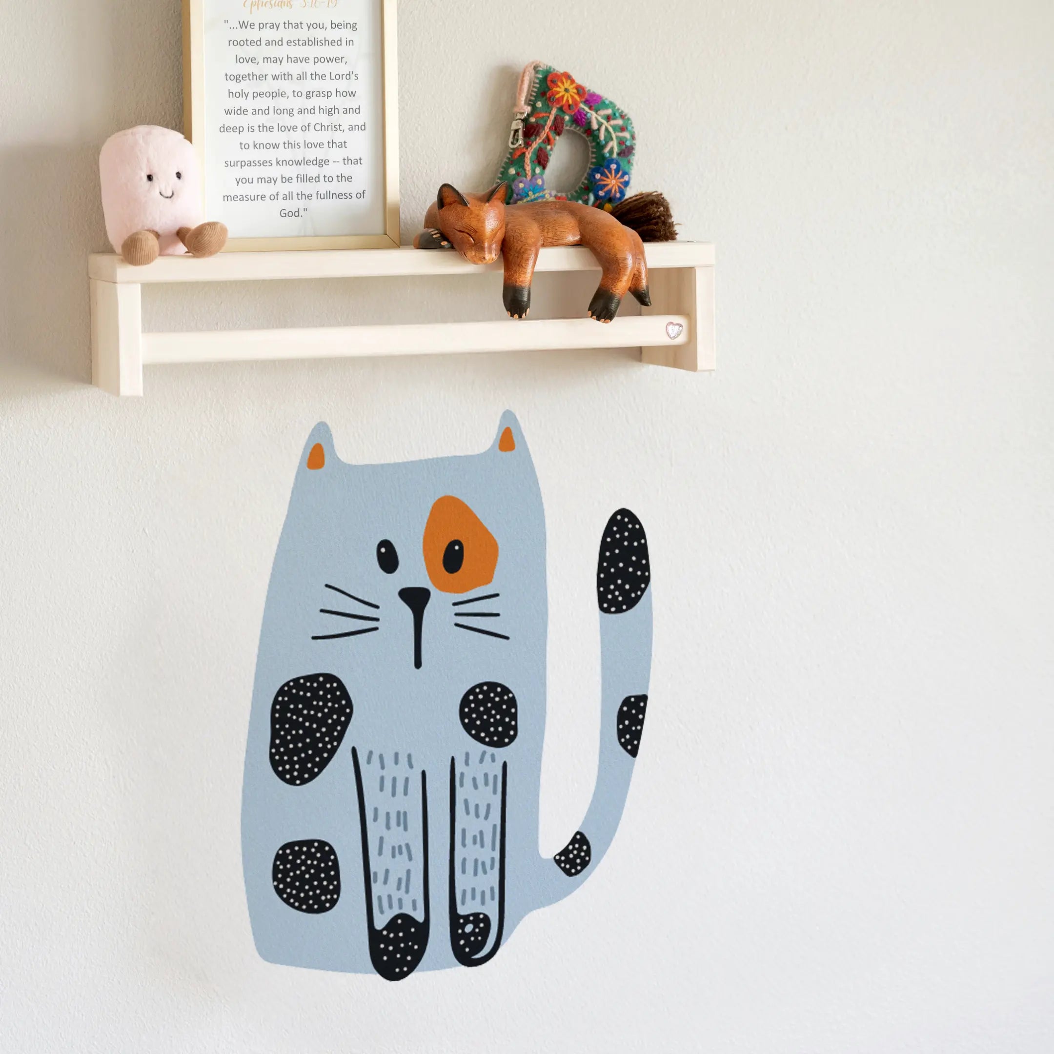 Crazy Cat Polka Dot Pat