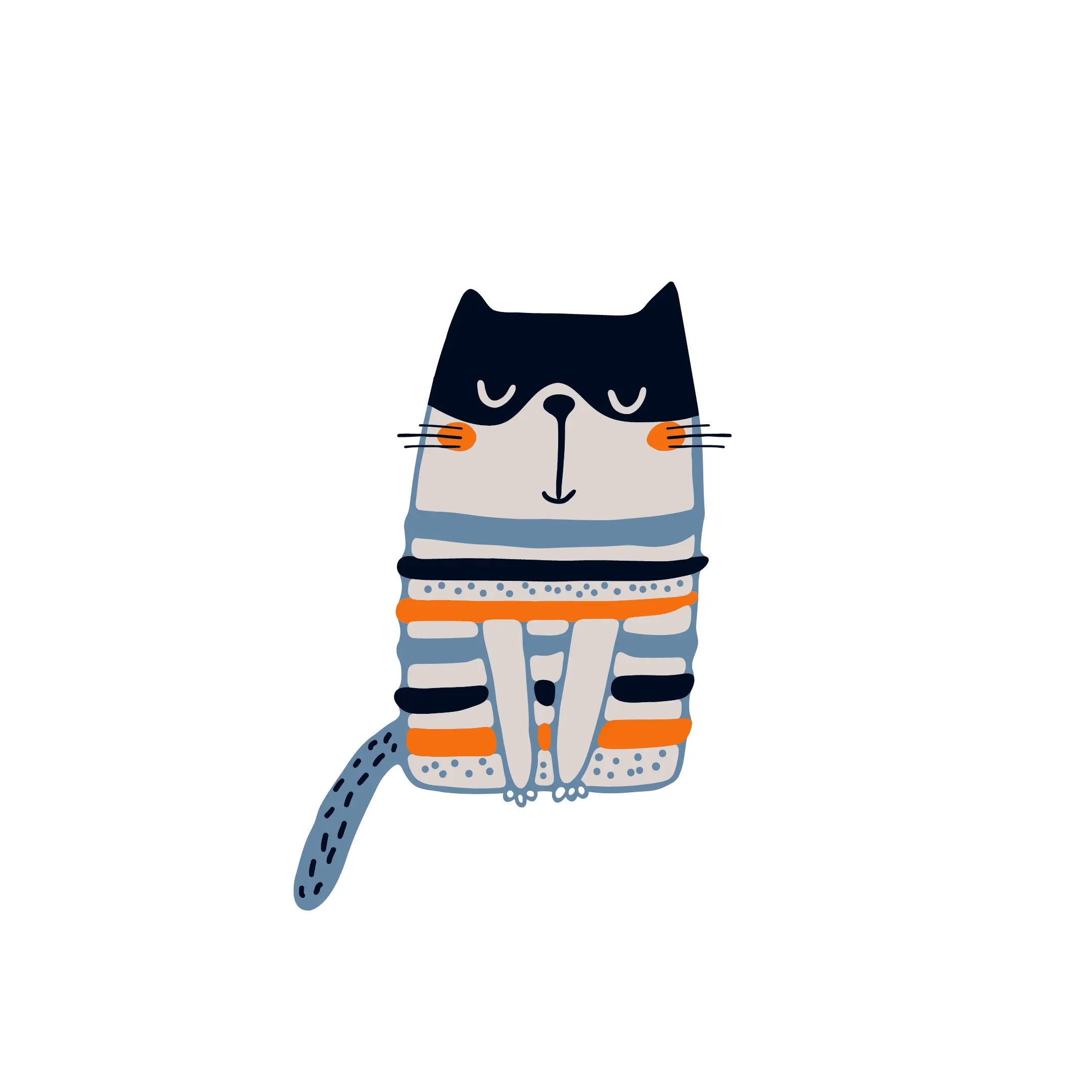 Crazy Cat Stripey Sam