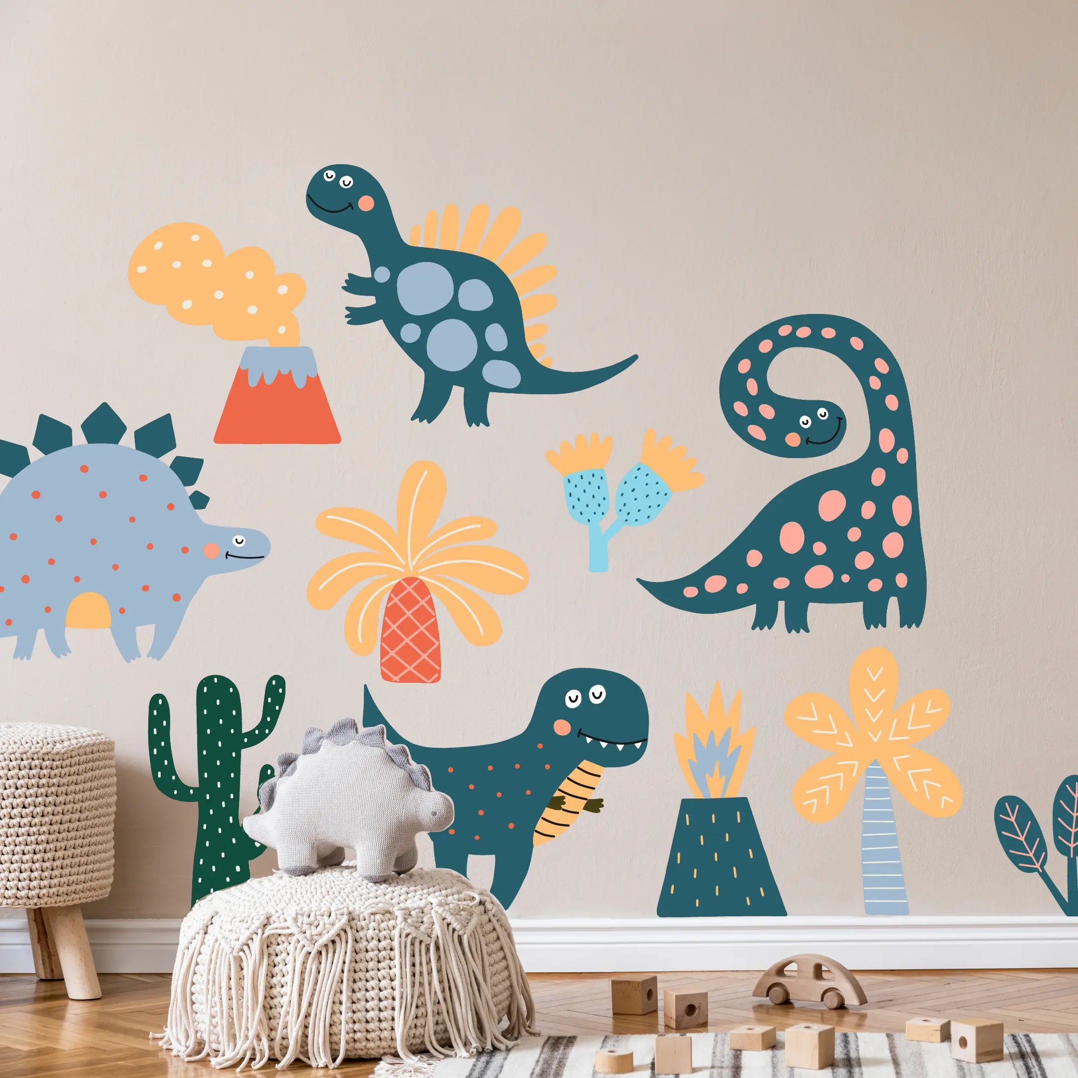 Cute Dinosaurs Set