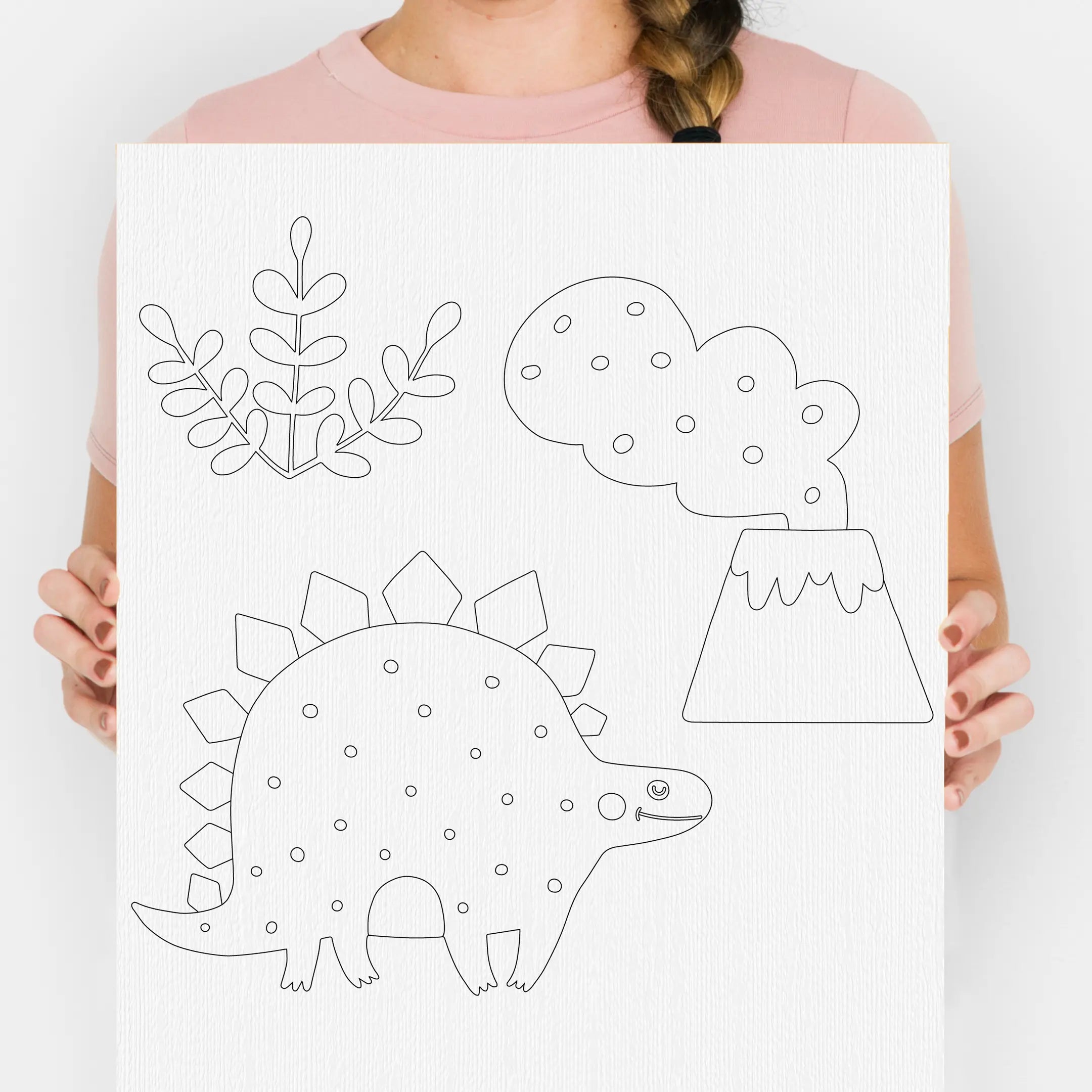 Cute Dinosaurs Set