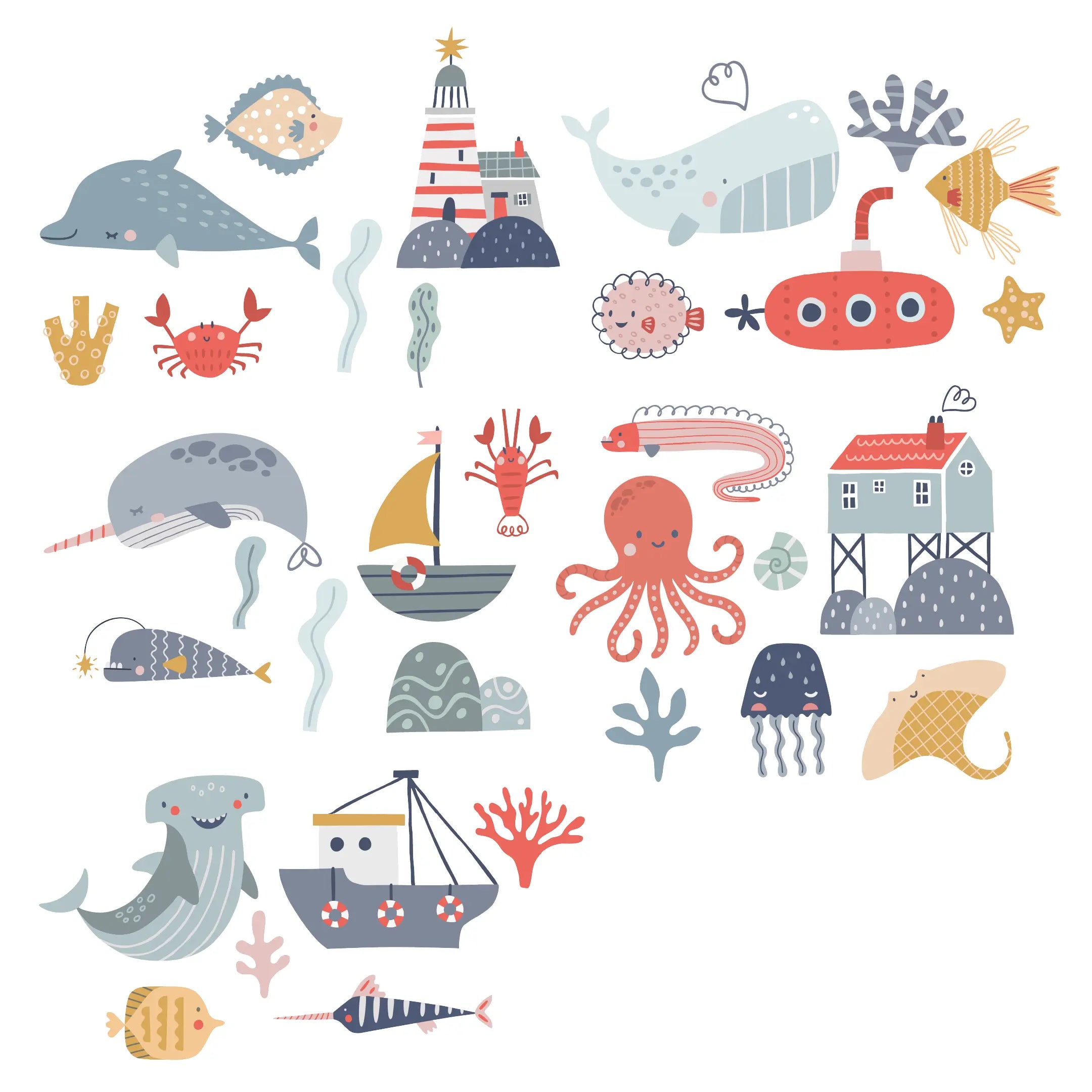 Ocean Adventure Nautical Set